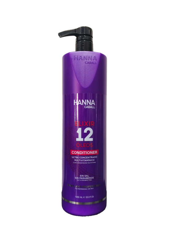 Acondicionador – Hanna Caball – Elixir 12 Óleos (1 Litro)
