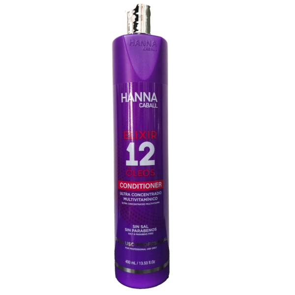 Acondicionador – Hanna Caball – Elixir 12 Óleos (400 ML)