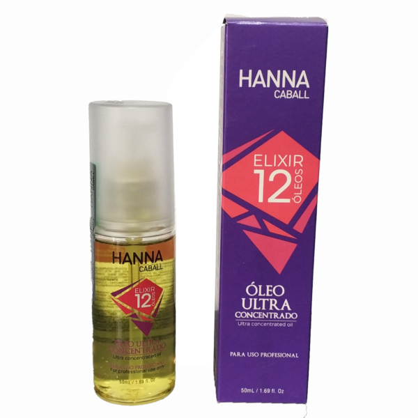 Hanna Caball – Elixir 12 Óleos – Óleo Ultra Concentrado (50 ML)