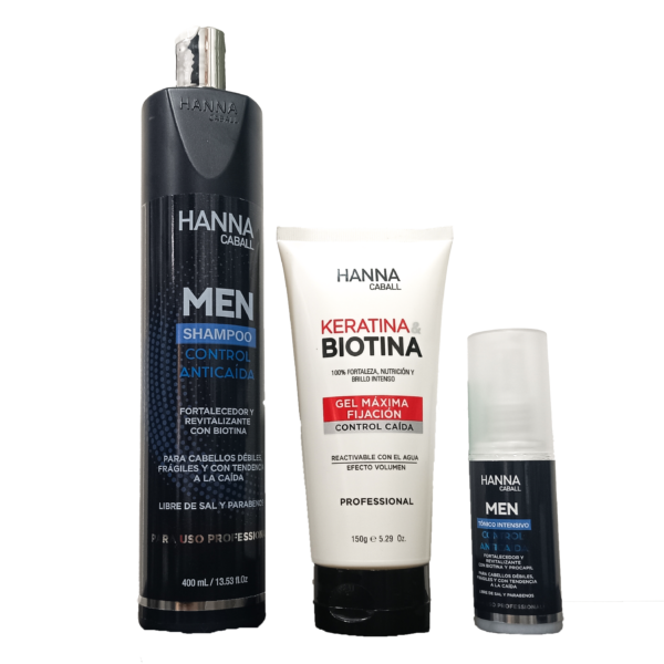Kit Anticaída – Hanna Caball Men – Control Anticaída