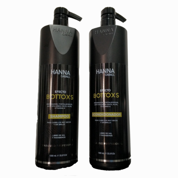Shampoo y Acondicionador – Hanna Caball – Botox S (1 Litro)