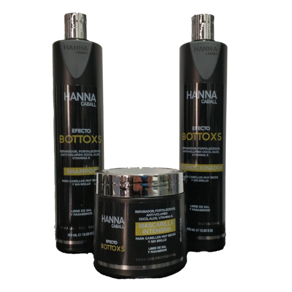 Kit 2 – Hanna Caball – Botox S (400ML)