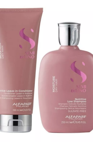 Alfaparf Milano – Semi Di Lino – Nutritive Low Shampoo y Acondicionador (250 ML)