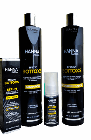 Kit 3 – Hanna Caball – Botox S (400 ML)