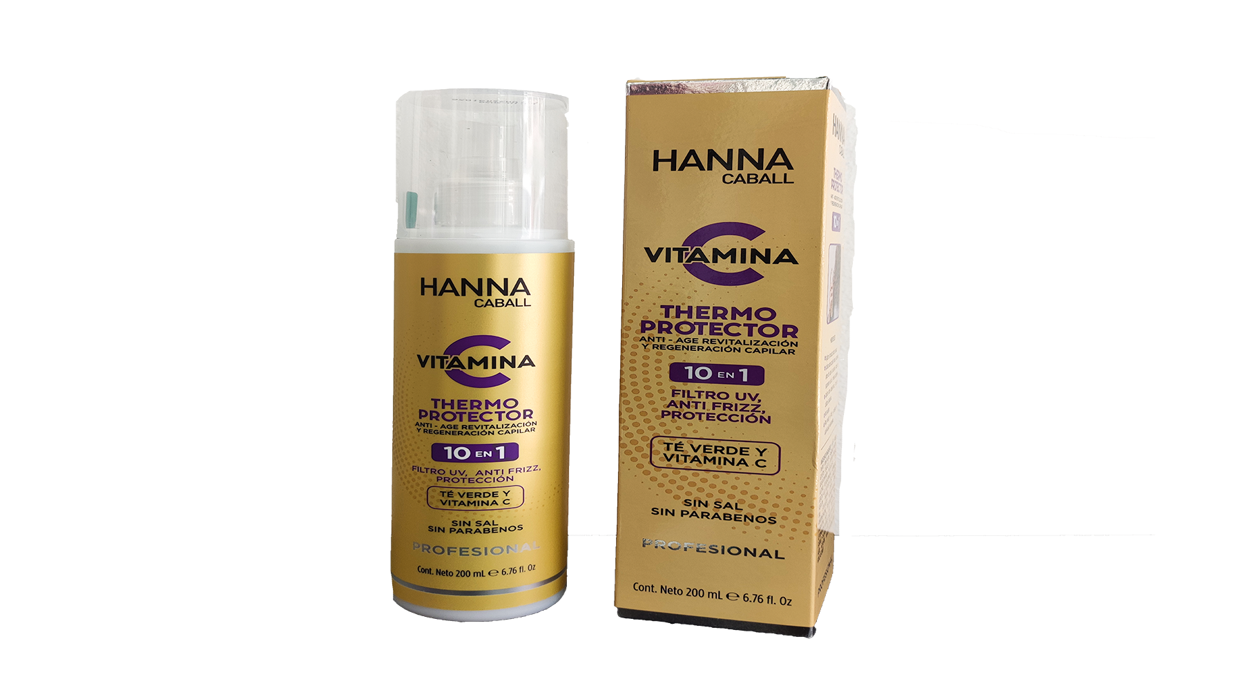Hanna Caball - Vitamina C - Termoprotector (200 ML)